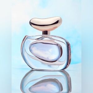 Vince Camuto Light Pink & Rose Gold Glass Perfume Bottle